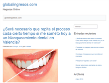 Tablet Screenshot of globalingresos.com